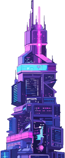 drawing of a sky scraper